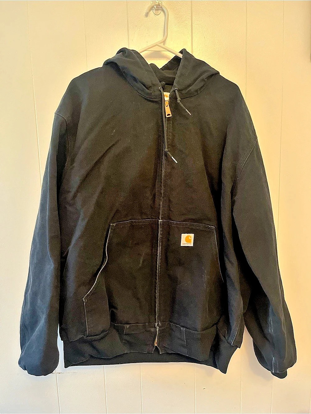 Carhartt J130 Black Jacket Size XL men workwear